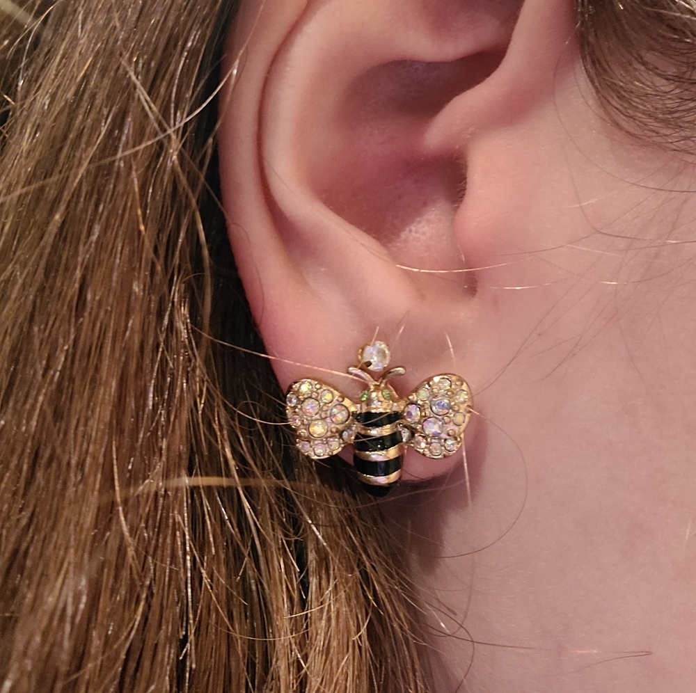 Betsy Johnson Bee Earrings